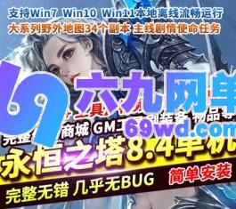 永恒之塔8.4单机版超智能AI机器人陪玩下副本大量主线剧情使命和任务-六九网单
