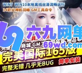 完美世界国际版单机V165完整端14职业新版稀有一键端神机羽锋-六九网单