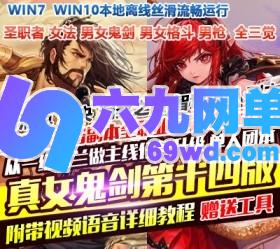 六九网单真女鬼剑第14版DNF地下城与勇士单机版圣职者三觉女法师女格斗三觉100级-六九网单