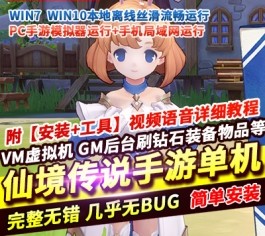 六九网单仙境传说手游单机版爱如初见稀有完整一键虚拟机一键服务端GM网单-六九网单