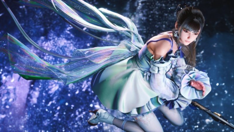 全新的《剑星》女主雕像亮相！大雷身着红色旗袍，性感十足-六九网单