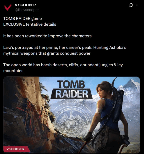 《古墓丽影》新作历经深度重制 处于巅峰期的劳拉马上登场-六九网单