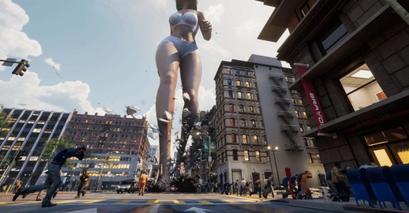 《女巨人游乐场》全新视频及截图魅惑女巨人狂踩-六九网单