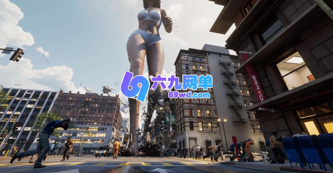 《女巨人游乐场》全新视频及截图魅惑女巨人狂踩-六九网单