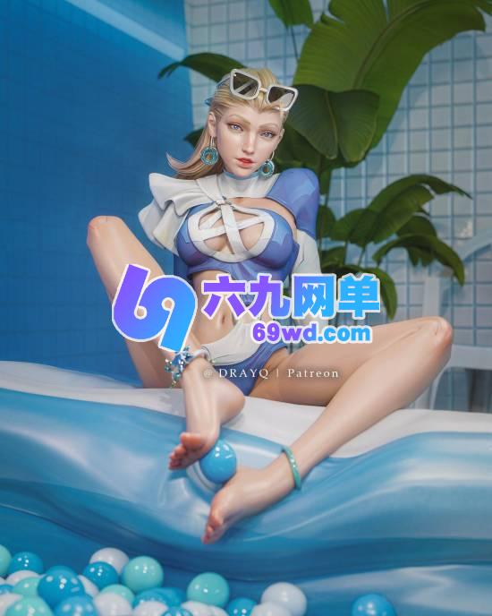 惊爆!3D大神全新力作《漫威争锋》中的隐形女-六九网单