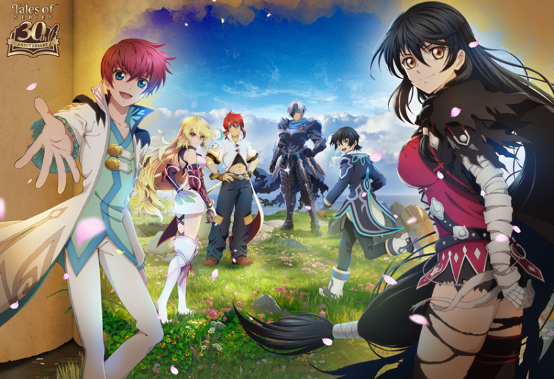 万代揭晓《传说》系列30周年纪念艺术图,重制版角色闪亮登场-六九网单