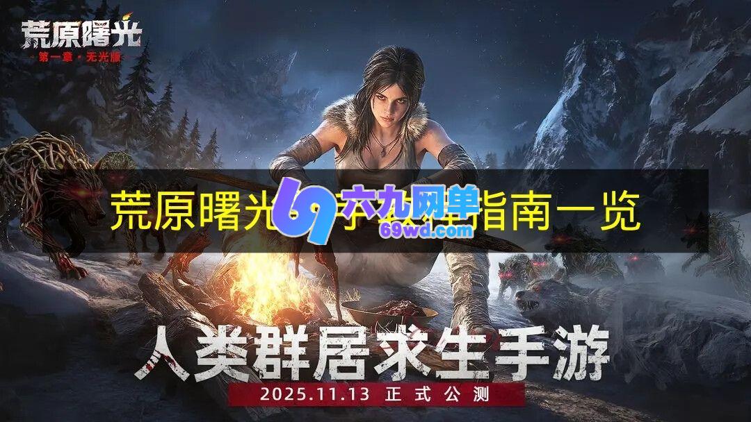 荒原曙光新手攻略图文 荒原曙光通关详细步骤-六九网单