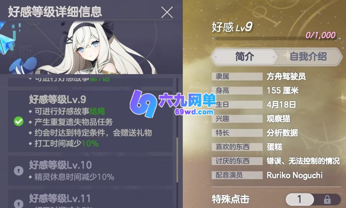 空灵诗篇好感剧情攻略大全-六九网单